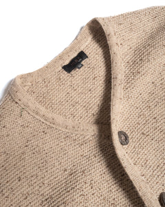 Oatmeal Wool Cardigan