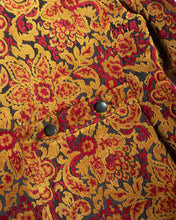 Load image into Gallery viewer, 1960s Tapestry Coat with Leather buttons