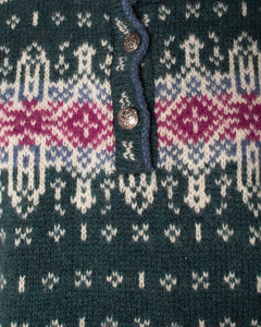 90s Fair Isle L.L. Bean wool knit sweater