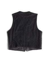 Load image into Gallery viewer, 90s Quilted Leather Vest by Daniel Hechter