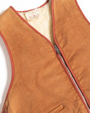 Load image into Gallery viewer, 1960s Chamois Vest with Fleece Lining, large