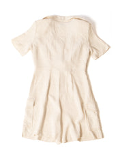 Load image into Gallery viewer, Mascara Montreal Cream Cotton 80s Romper