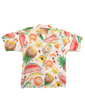 Load image into Gallery viewer, Wonderful 1980s Fruit Camp Collar Short Sleeve Shirt
