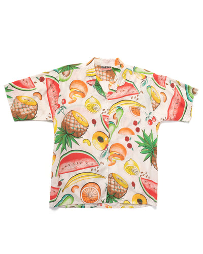 Wonderful 1980s Fruit Camp Collar Short Sleeve Shirt