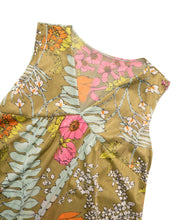 Load image into Gallery viewer, 70s floral nylon slip