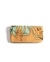 Load image into Gallery viewer, 1960&#39;s Bessi Velvet Clutch with Brass Arc Handles