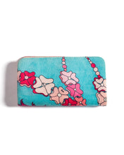 Load image into Gallery viewer, 1960's Pucci Velvet Clutch Envelope Pouch with Zipper Compartments