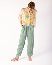 Load image into Gallery viewer, 60s Embroidered Floral Wool Cardigan