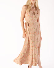 Load image into Gallery viewer, 90s Pastel Floral Rayon Wrap Dress