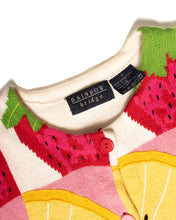 Load image into Gallery viewer, 1990s Cotton Short Sleeve Fruit Cardigan