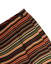 Load image into Gallery viewer, 1990s Jones New York Striped Silk Wrap Skirt