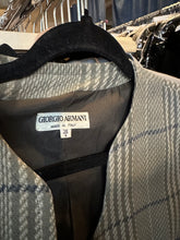 Load image into Gallery viewer, Giorgio Armani Sage Linen and Wool Blazer