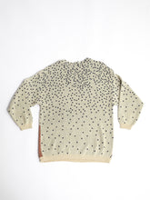 Load image into Gallery viewer, 1980&#39;s Flapper Novelty Knit Cream Graphic Sweater
