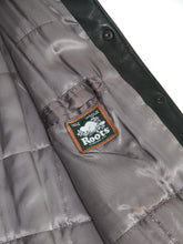 Load image into Gallery viewer, 1990&#39;s Dark Green Roots Leather Bomber Vest