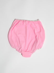 1960's Hot Pink Lacy High Waist Panties
