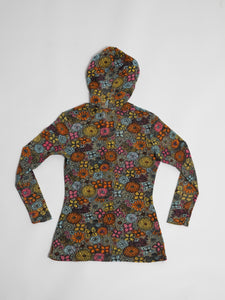 1960’s Psychedelic Floral Mesh Lace Top