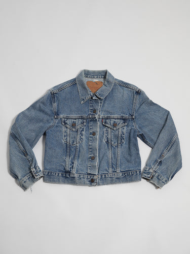 1990’s Levi’s Light Wash Cropped Denim Jacket