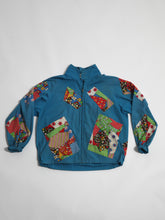 Load image into Gallery viewer, 1960’s Blue Customized Jacket with Patchwork Print