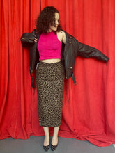 Load image into Gallery viewer, Leopard Print Maxi Skirt