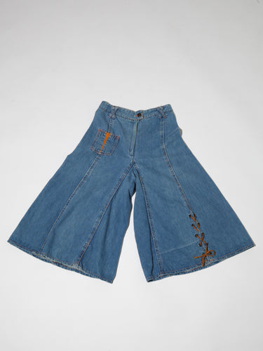 1970's Faded Glory Denim Culottes