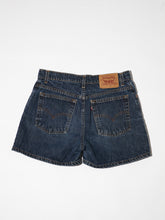 Load image into Gallery viewer, 1990’s Dark Blue Levi’s Denim Shorts