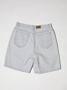 1990's Light Wash Lee Long Denim Shorts