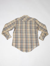 Load image into Gallery viewer, 1970&#39;s Plaid Snap Button Up  Western Shirt