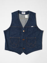 Load image into Gallery viewer, 1970&#39;s Wrangler Denim Vest Sanforized