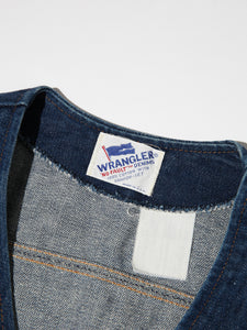 1970's Wrangler Denim Vest Sanforized