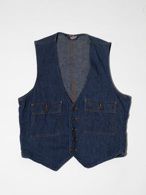 1970’s Levi’s Dark Wash Denim Vest
