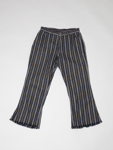 1960's Big Yak Striped Denim Pants