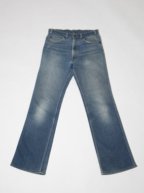 1970's Orange Tab Levi's Jeans Faded