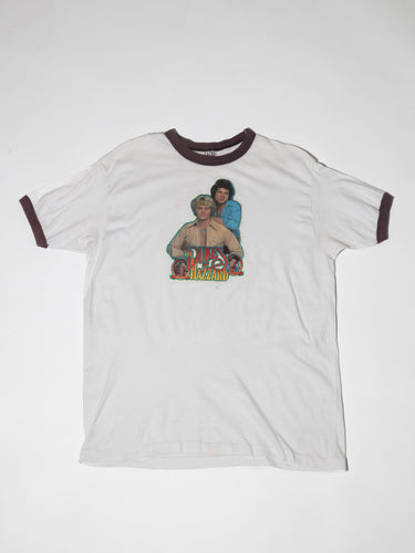 1970's Dukes of Hazzard White Ringer Tee