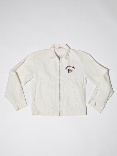 1960's White Cheerleader Jacket