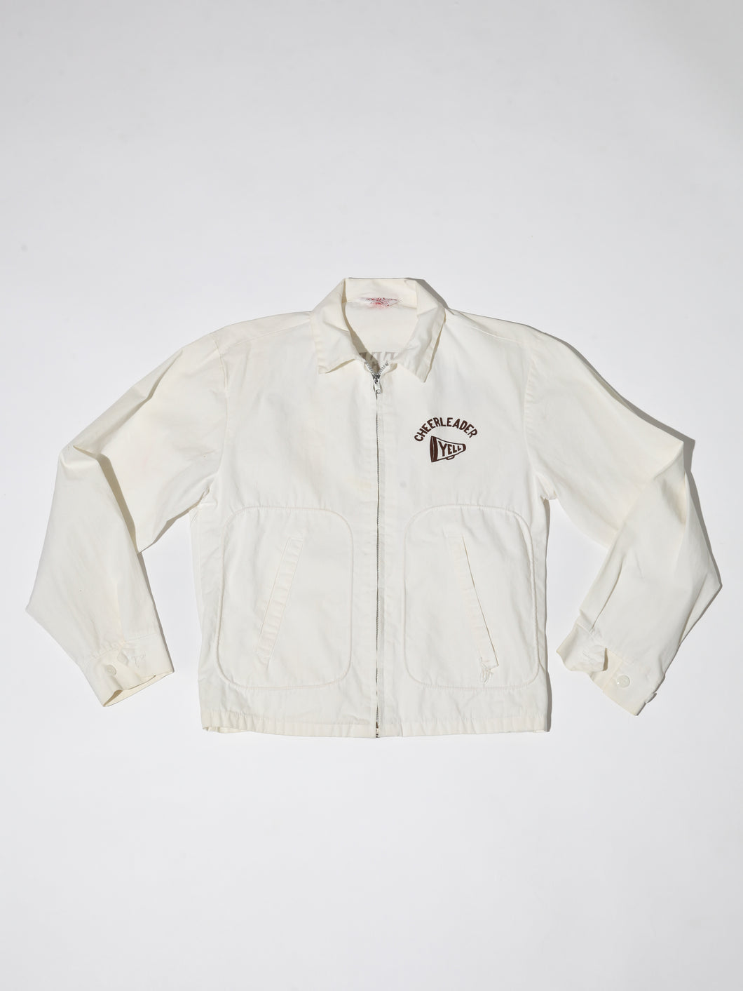 1960's White Cheerleader Jacket