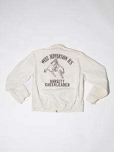 1960's White Cheerleader Jacket