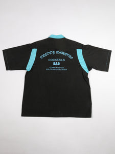 1990's "Butch" Black and Turquoise Bowling Tee
