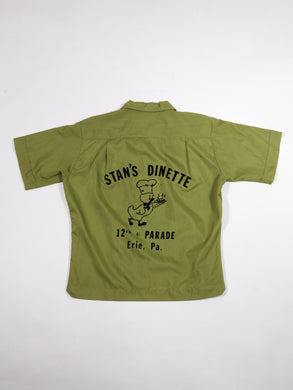 1960’s Green Loop Collar Bowling Shirt