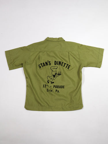 1960’s Green Loop Collar Bowling Shirt