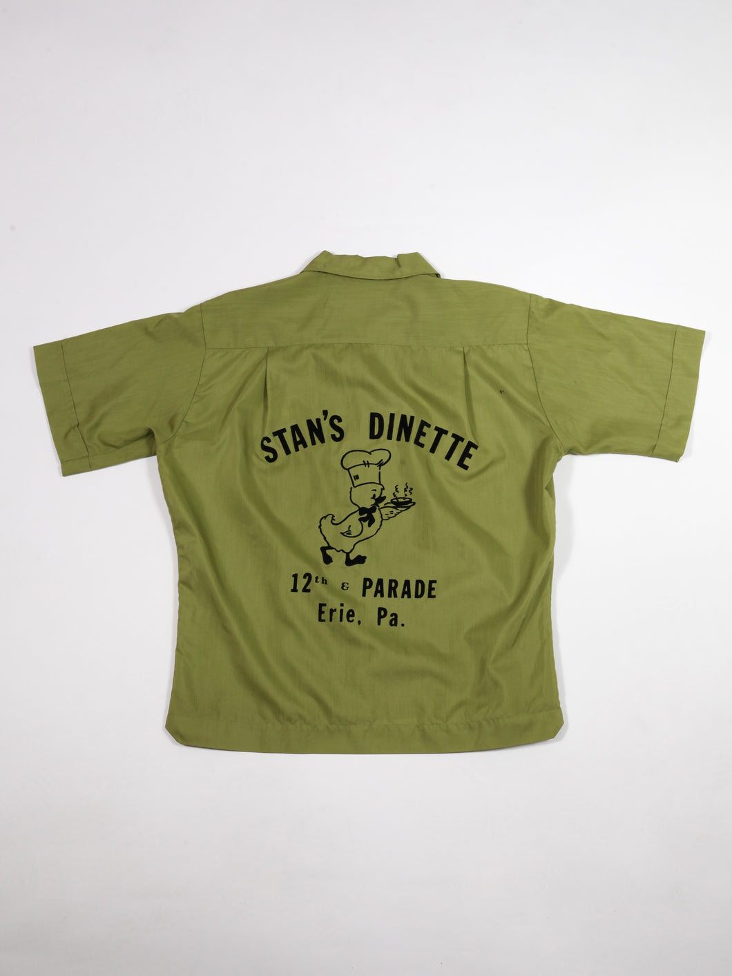 1960’s Green Loop Collar Bowling Shirt