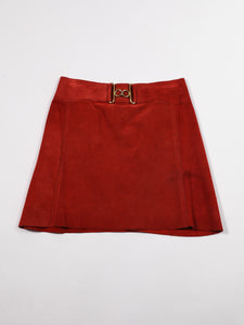 1960's Burnt Sienna Suede Mini Set