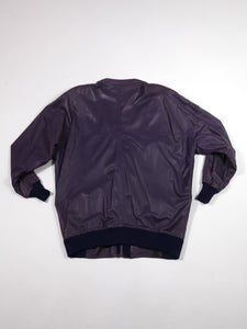 1980's Gianni Versace Purple Calfskin Jacket