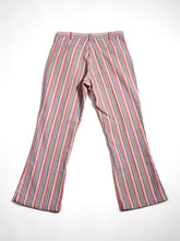 Load image into Gallery viewer, 1960&#39;s Blue, Red and White Striped Cotton Pants