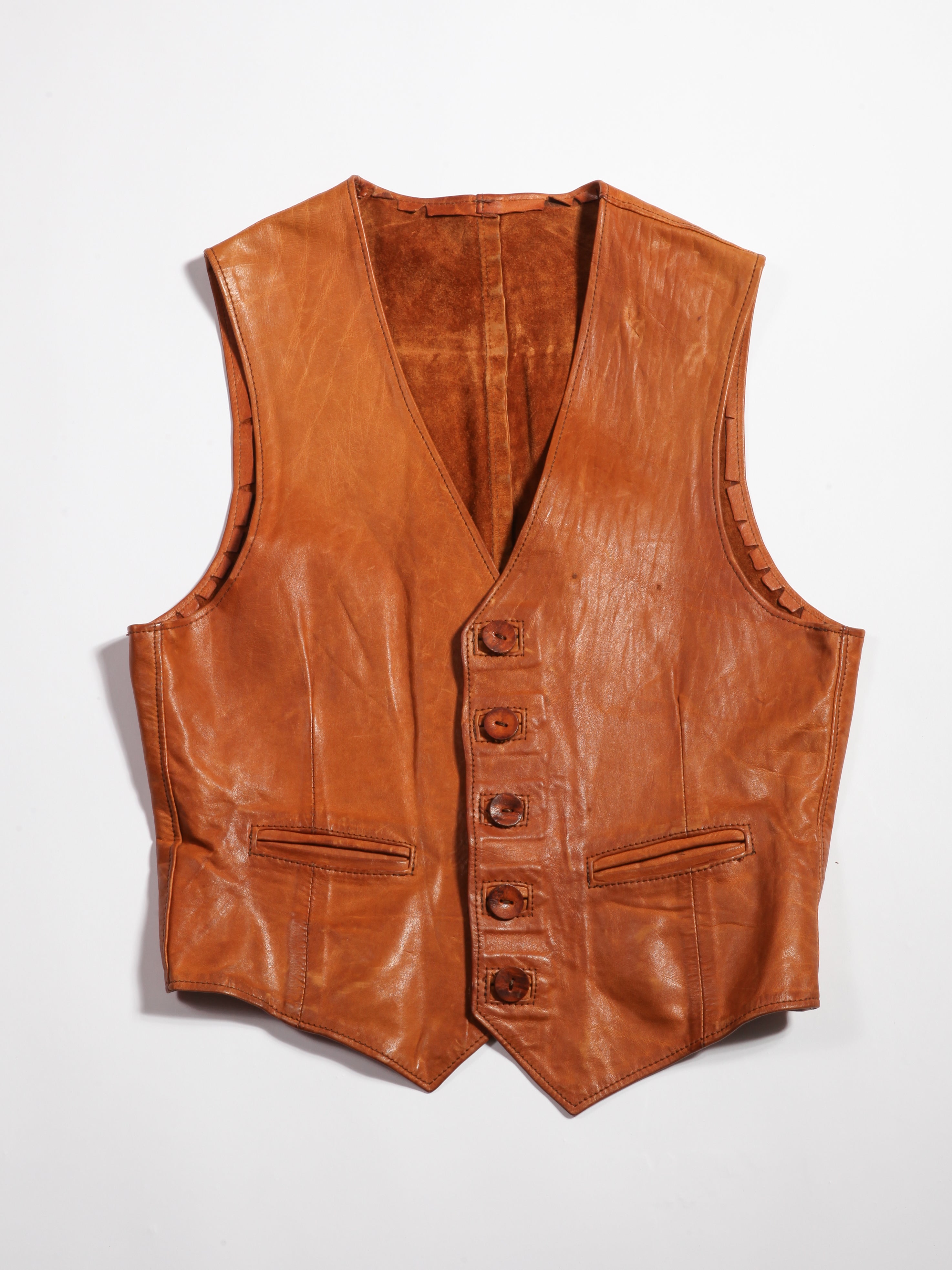 refomed CASTRO BOA VEST サイズ2 brown refomed / CASTRO BOA VEST BROWN