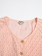 Load image into Gallery viewer, 1960&#39;s Pink Pastel Knit Skirt Set