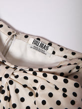 Load image into Gallery viewer, 1980&#39;s Bill Blass Polka Dot Strapless Dress