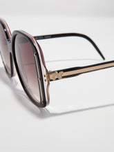 Load image into Gallery viewer, 1960&#39;s Nina Ricci Black &quot;N&quot; Sunglasses