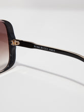 Load image into Gallery viewer, 1960&#39;s Nina Ricci Black &quot;N&quot; Sunglasses