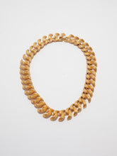 Load image into Gallery viewer, Vintage MONET Gold Plated Chunky Necklace and Clip Earrings Set