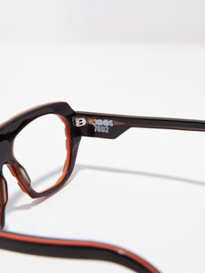 Vintage Nicola Geometric Stripe Glasses Frames